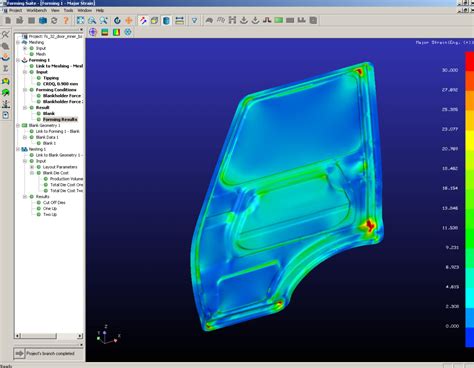 sheet metal simulation software|stamping software.